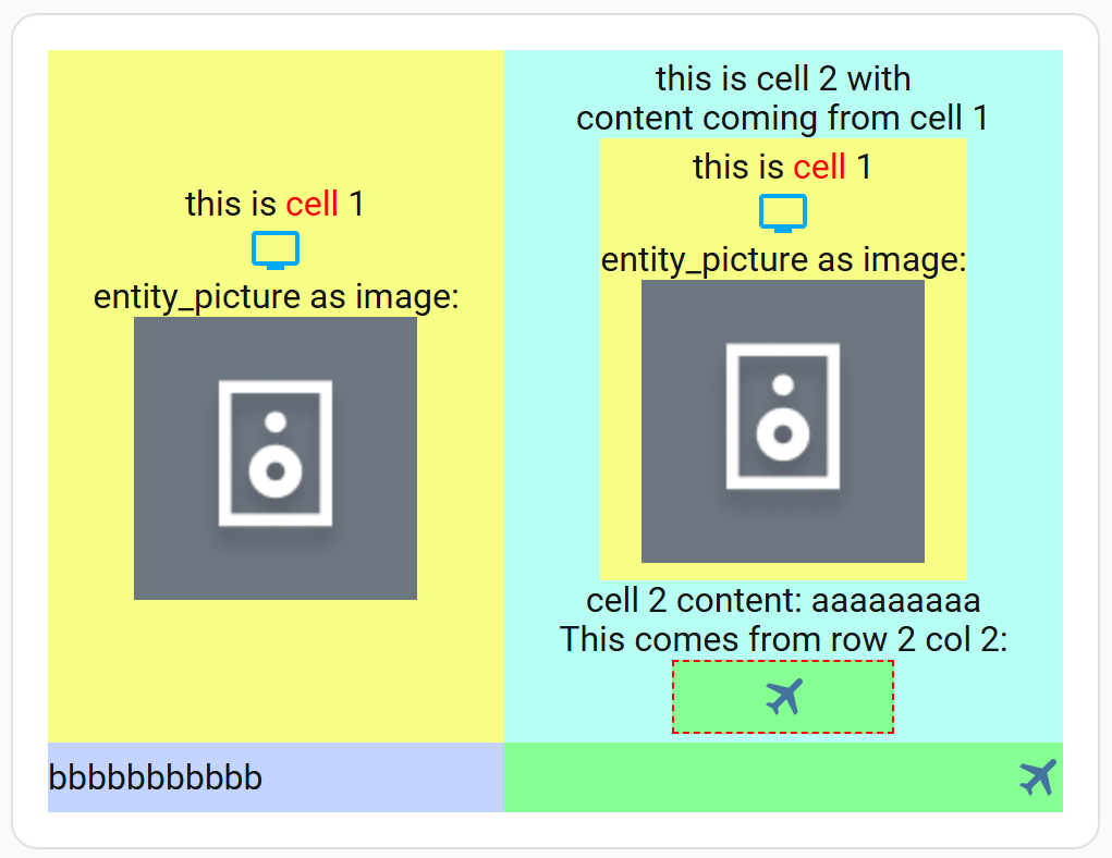 Flex Cells Card